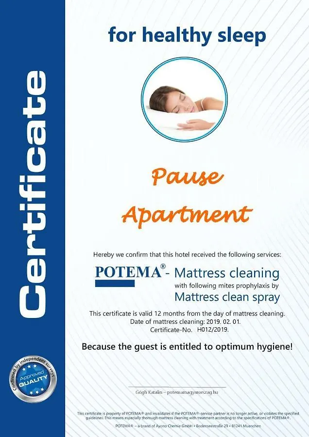 Pause Apartment With Free Parking Budapest